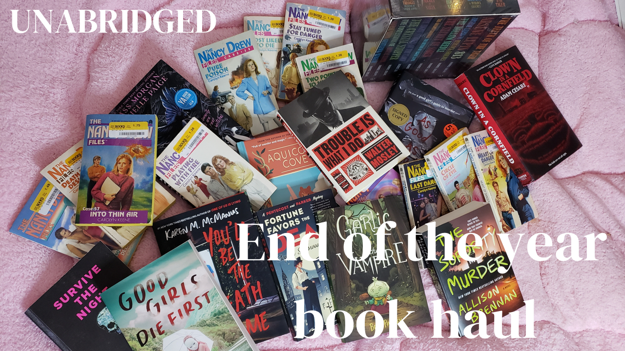 Novels #63: End of  Year Book Haul