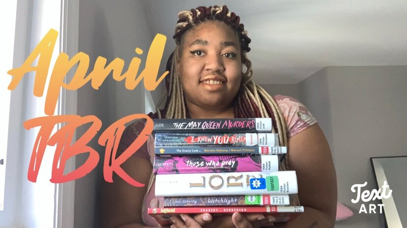 Novels #56: April TBR,&nbsp;again.