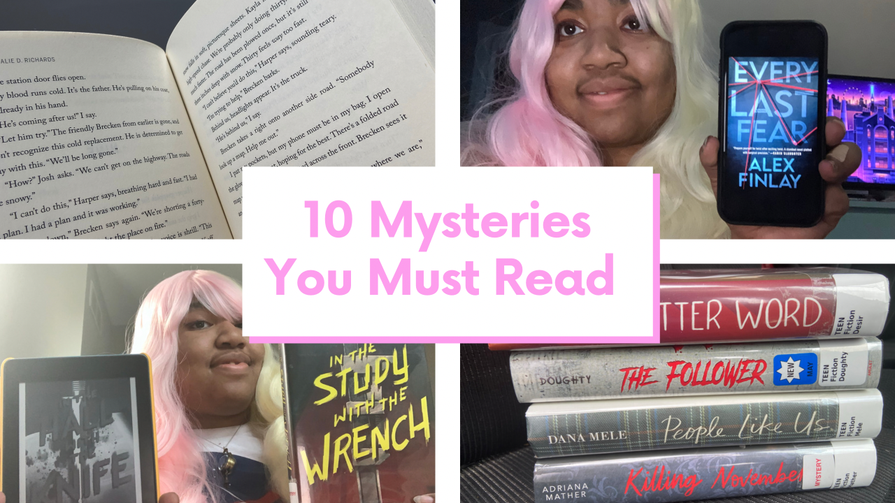 Novels #60: 10 mystery Novels you need to read!